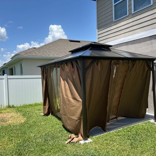 Gazebo Installation and Construction