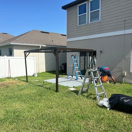 Gazebo Installation and Construction