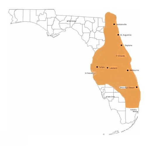 SERVICE AREA MAP