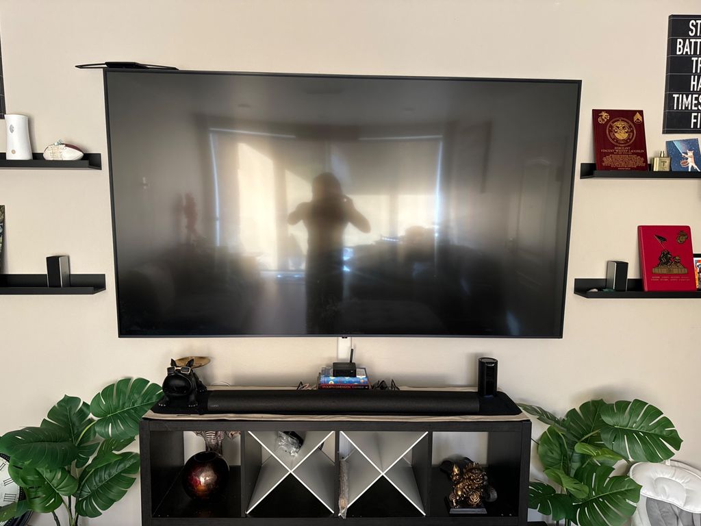 "I recently hired Roman to mount my 87 inch TV. He