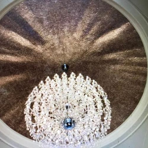 Ceiling dome.    (Looking up from underneath)