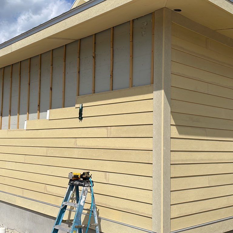 Siding Installation and paint