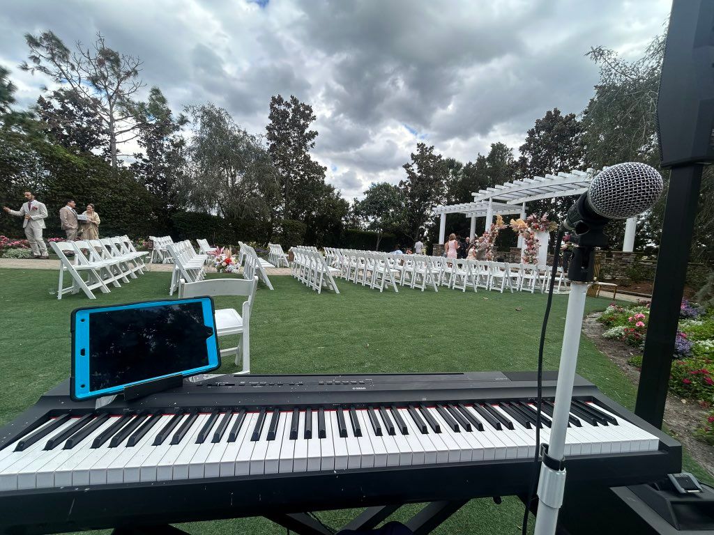 A wedding venue…cocktail hour services. Solo piano
