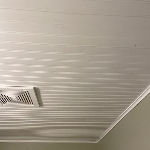 Ryan did a great job installing a ceiling for me. 