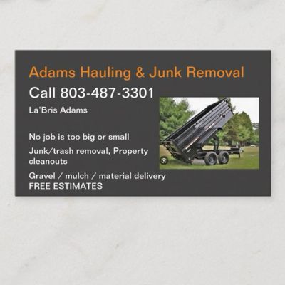 Avatar for Adams hauling and junk removal