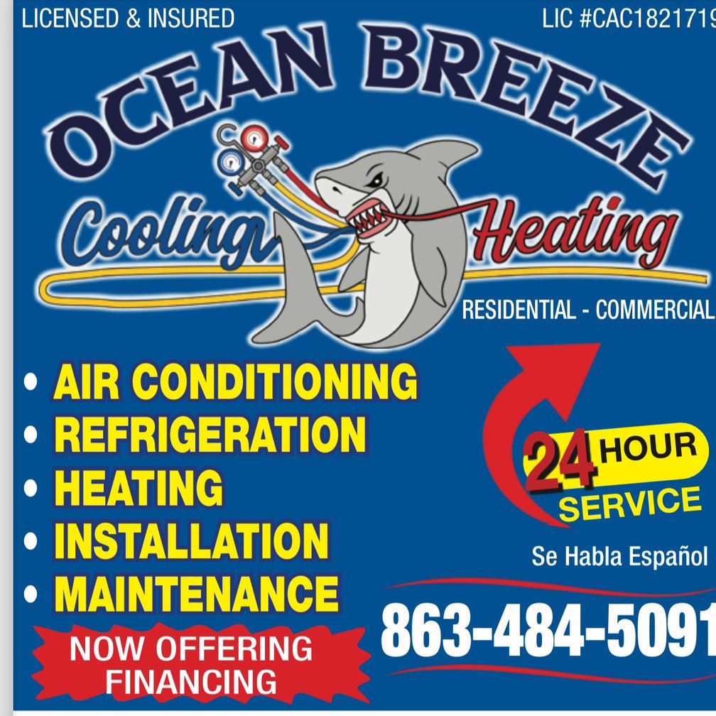 Ocean breeze cooling and heating