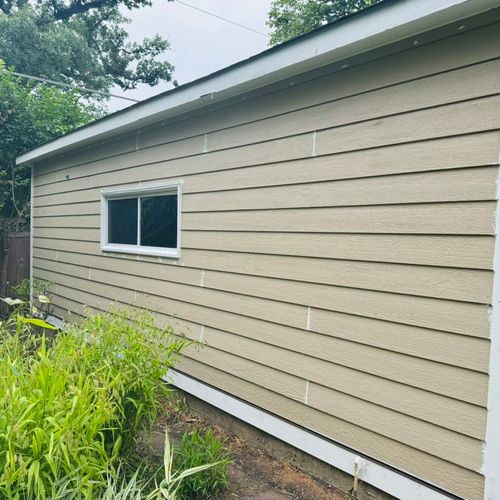 New LP SmartSiding 🙌 (before painting)