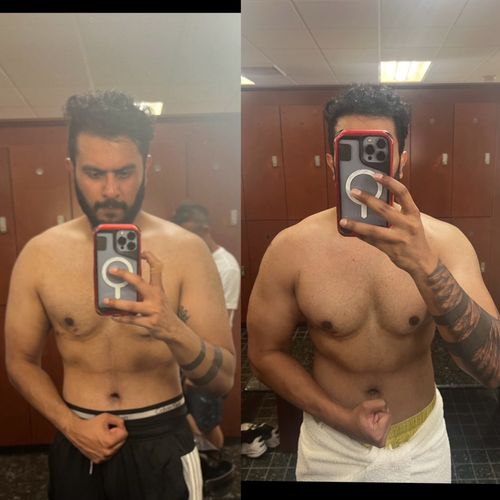 Sathya Mens Physique Competitor : 1 Month progress