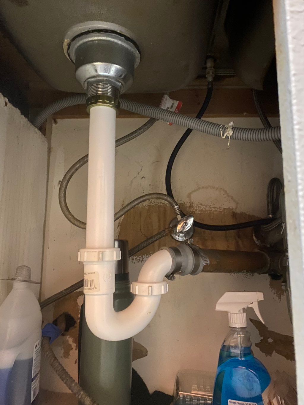 New PVC Pipe Install