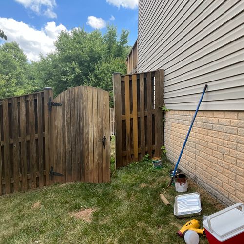 Deck Staining and Sealing