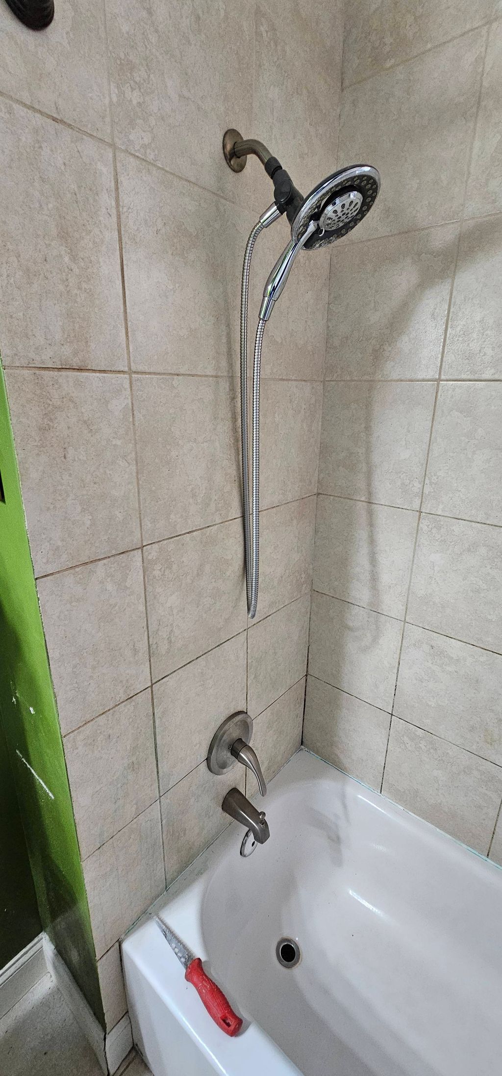 Shower/tub combo before 
