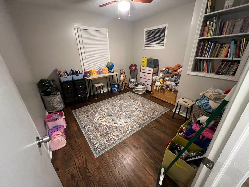 After cleaning and organizing 