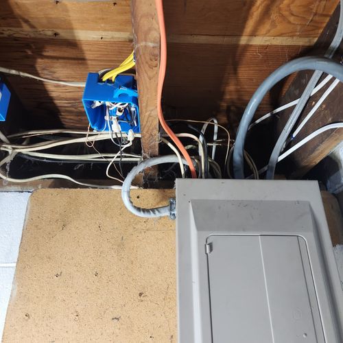 Circuit Breaker Panel or Fuse Box Installation