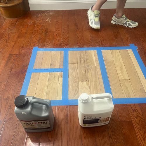 Hardwood Floor Refinishing