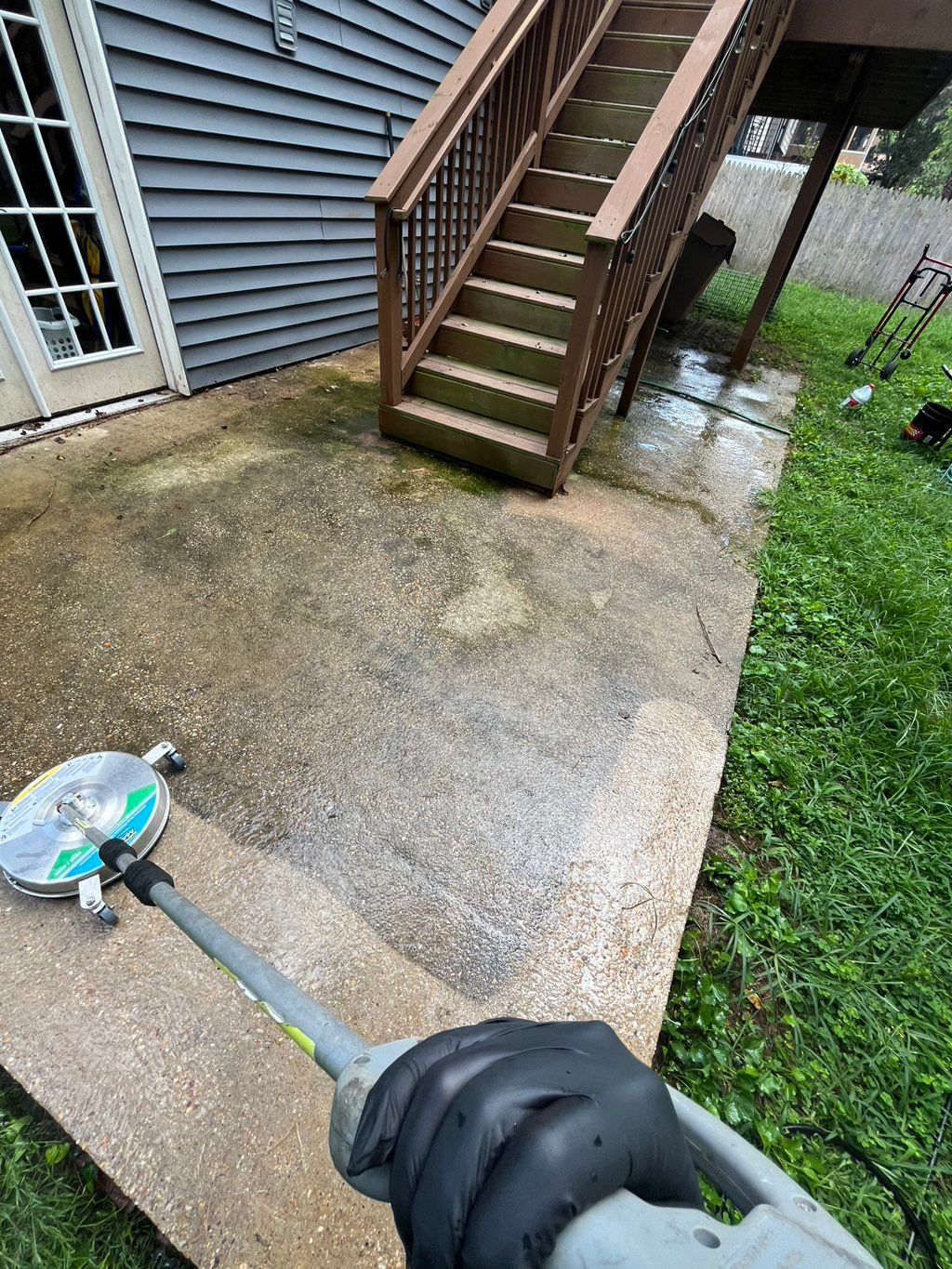 Patio powerwash