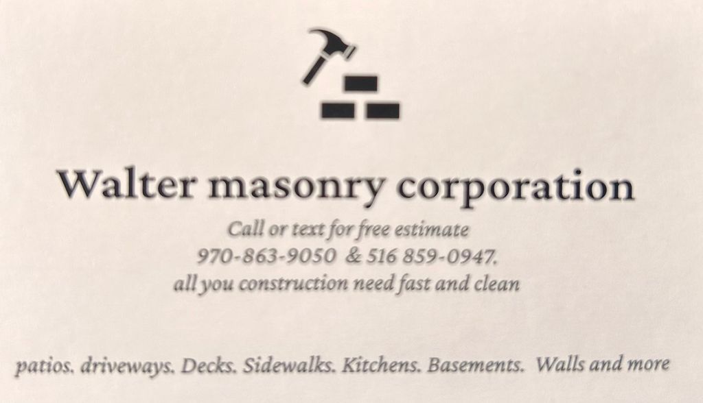 Walter Masonry corporation