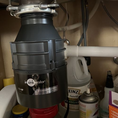 Garbage Disposal Installation