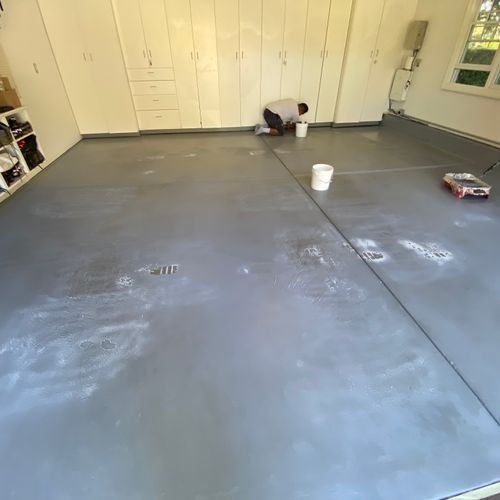 Floor Painting or Coating