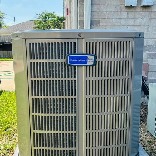 3 ton American Standard  condenser installation fo