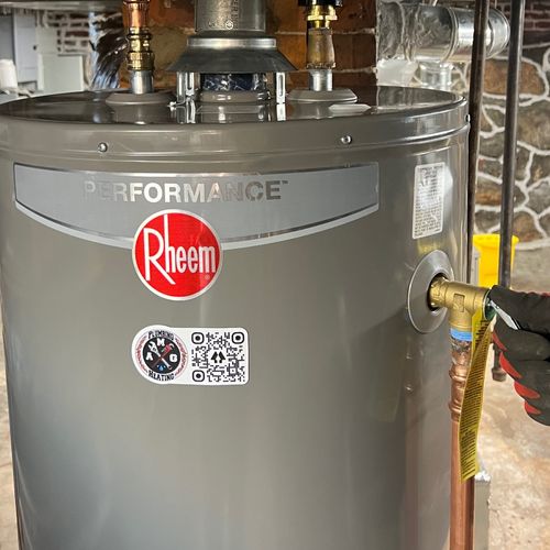 Water Heater Installation or Replacement