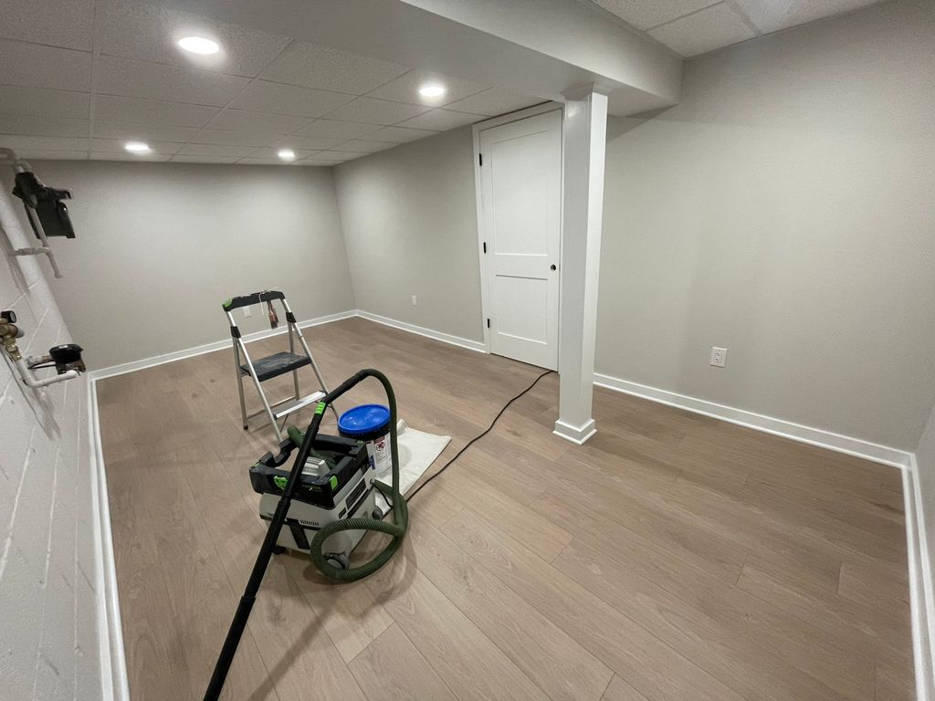 Basement remodel