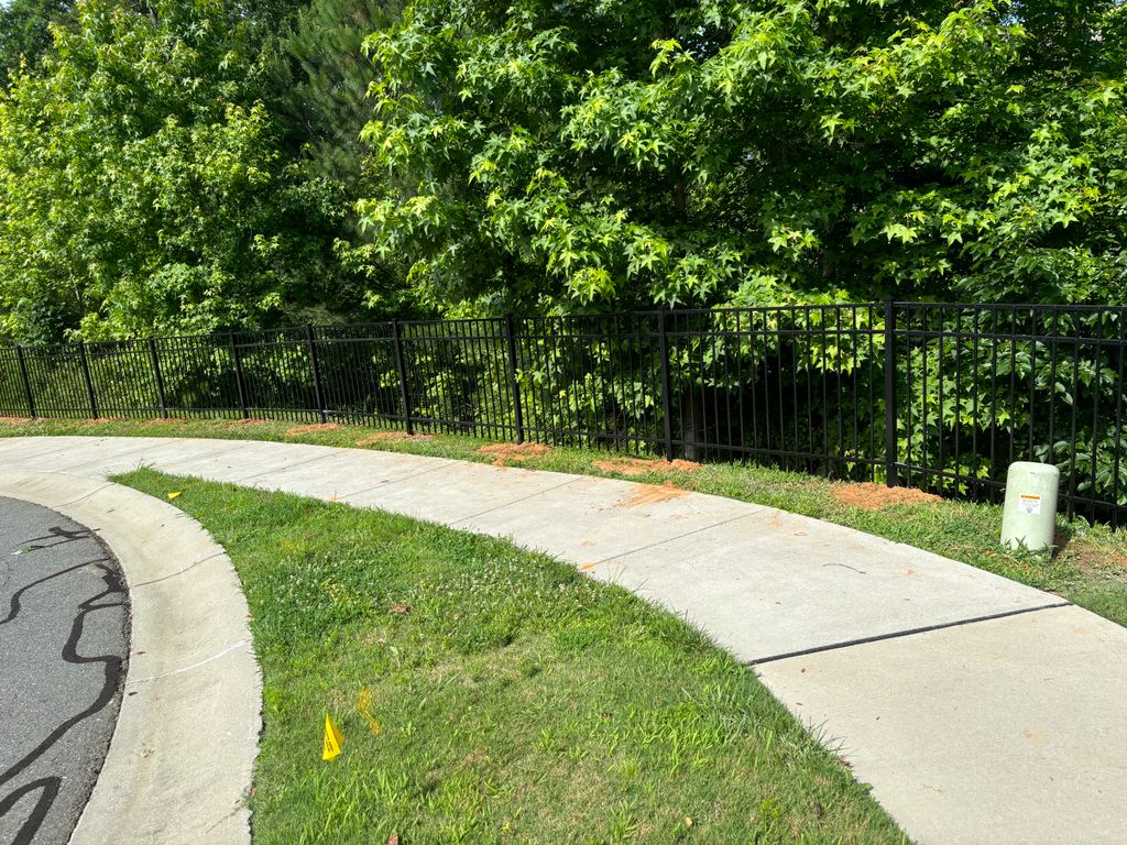 HOA retaining area