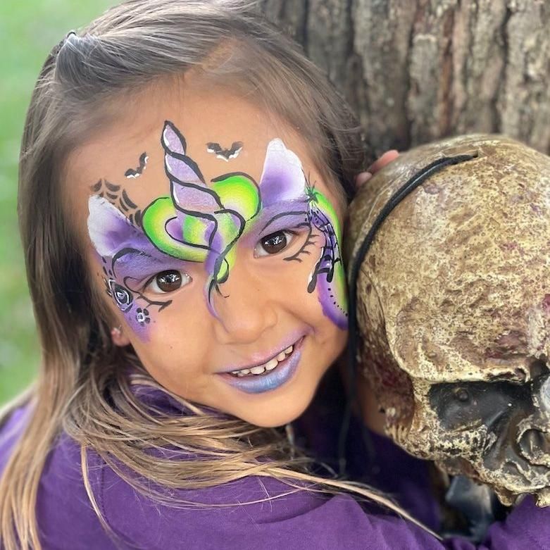 Fairy Tree Face Painting