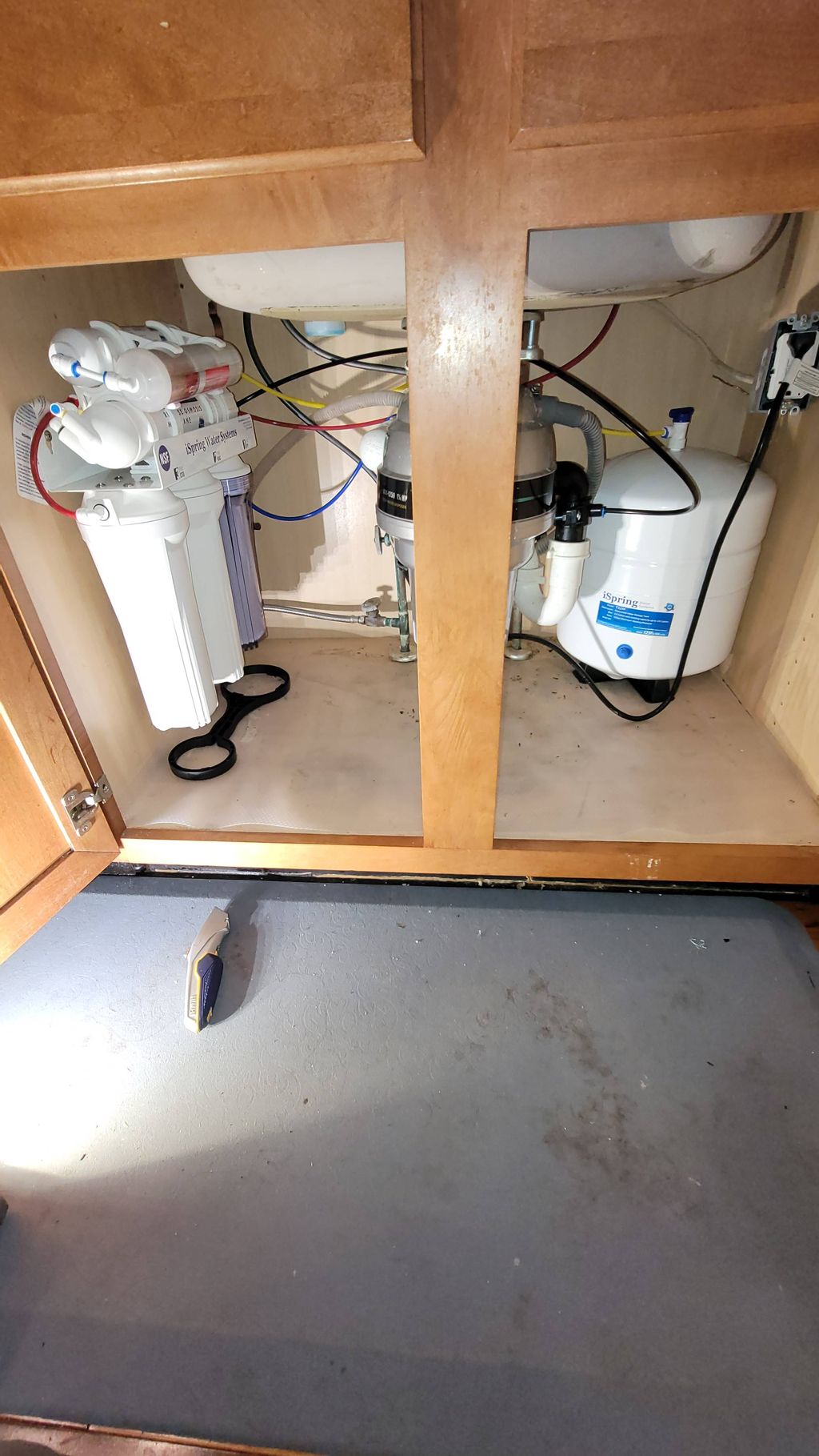 r.o system for cleaner water if you looking for th