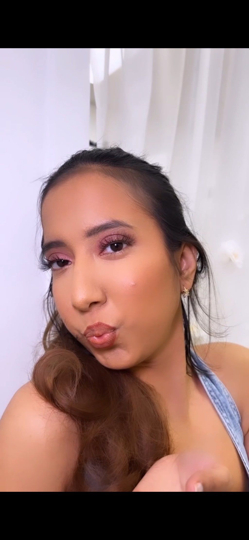 After Makeup Application