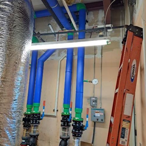 Geothermal HVAC PIPING