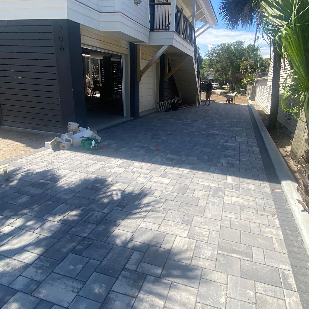 Mosaic patios, pavers and landscapes