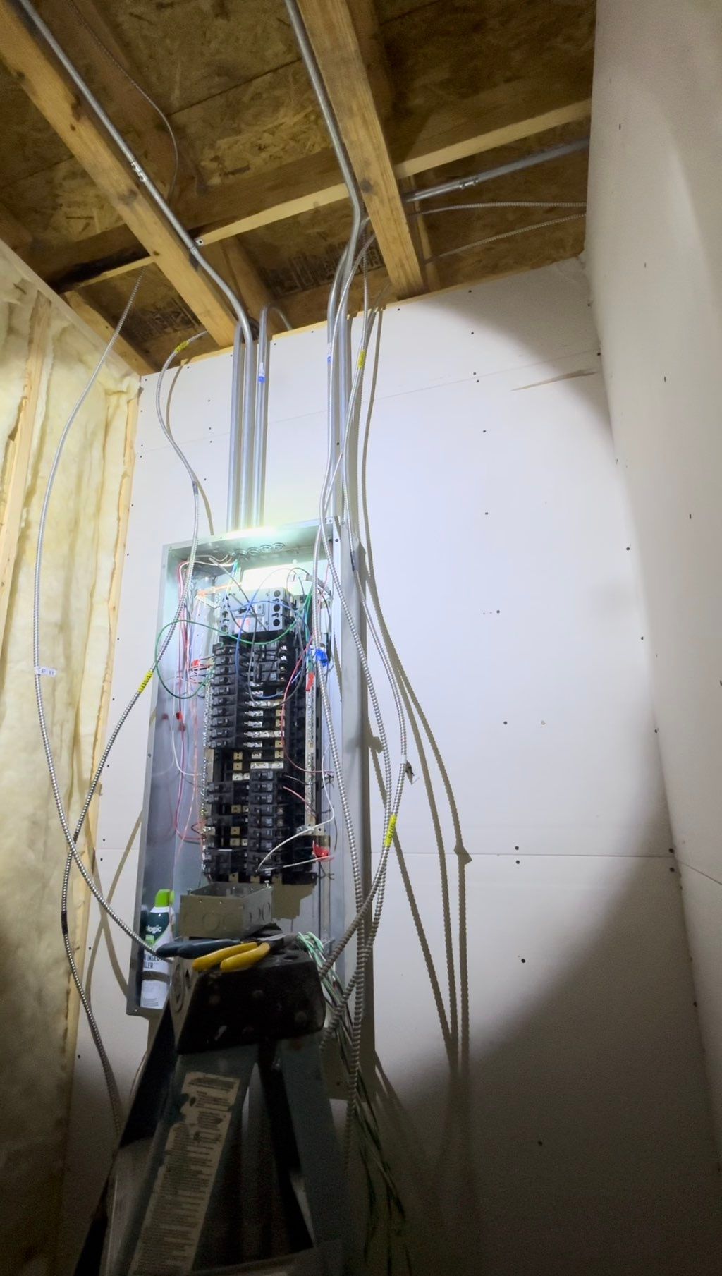 Commercial panel installation.