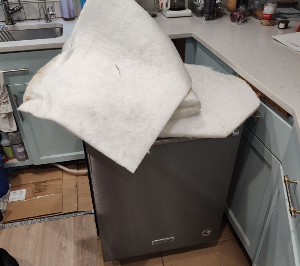 the front view of the dishwasher 😊