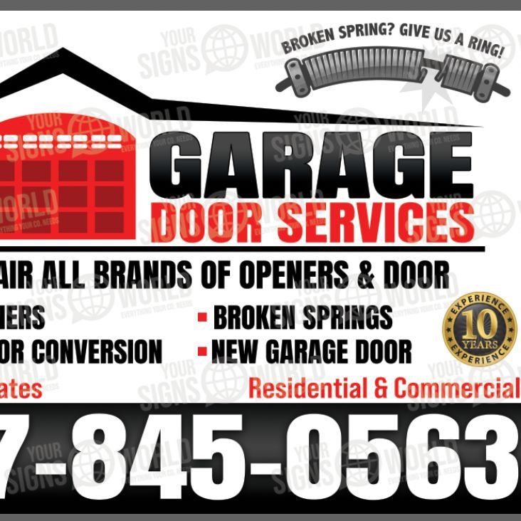 Garage door services