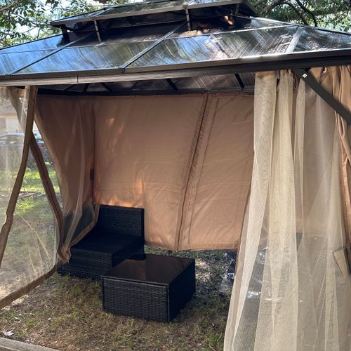 Gazebo Installation and Construction