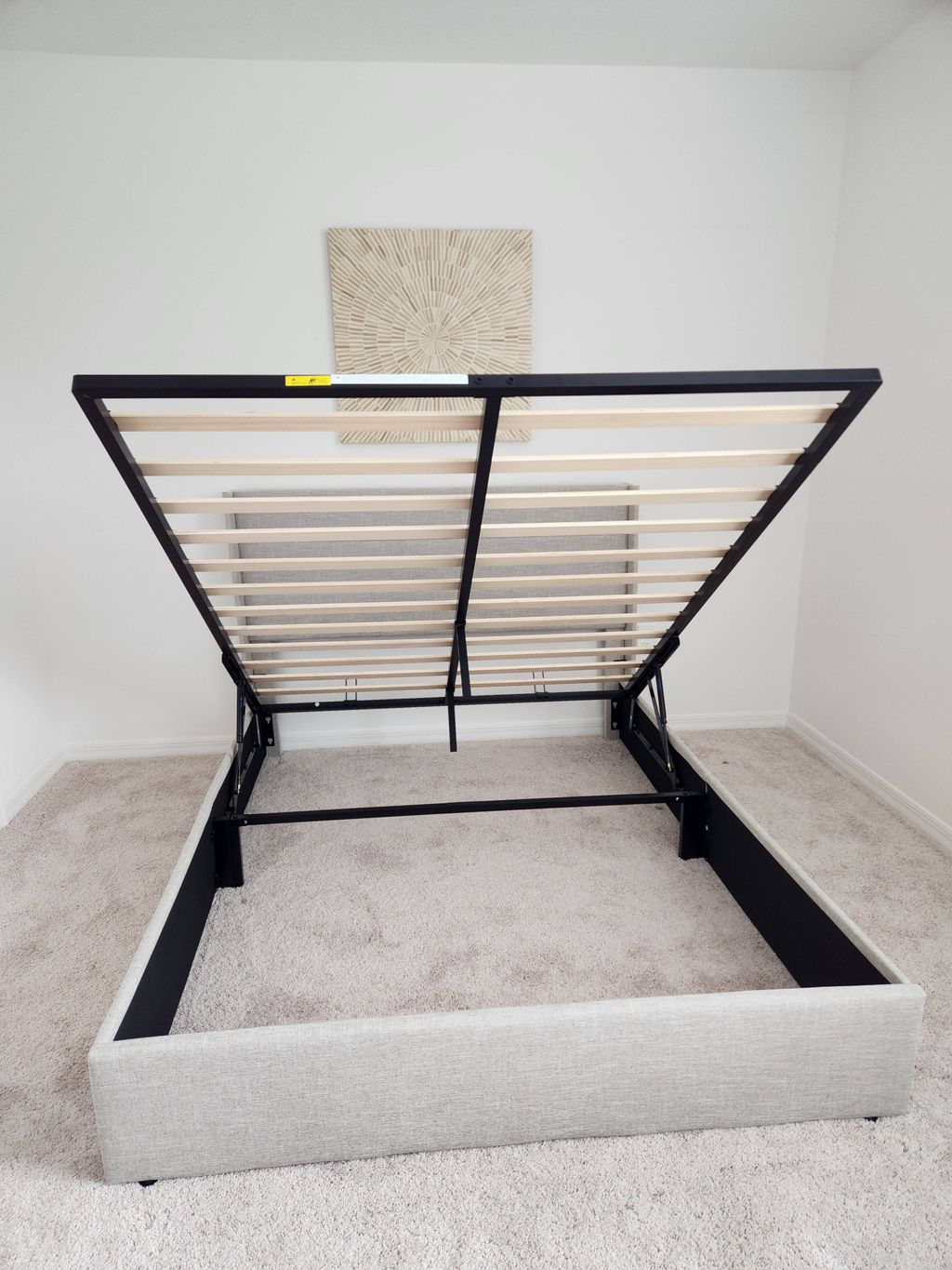 Bed with storage 