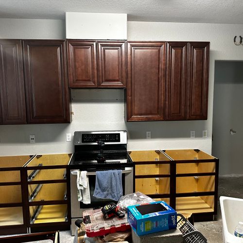 Cabinet Installation