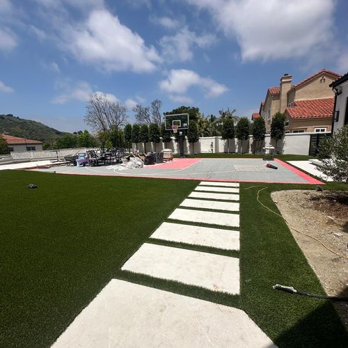 Artificial Turf Installation