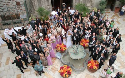 Wedding at Mission Inn in California