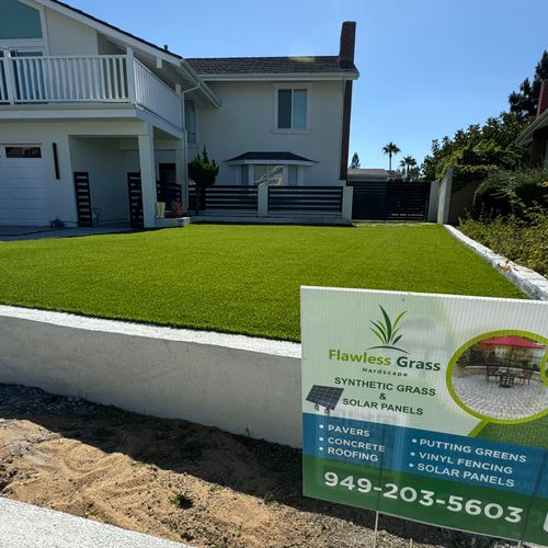 Artificial Turf Installation