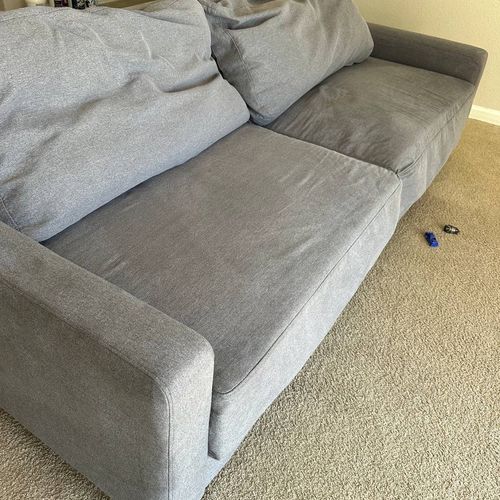 Great job, the sofa is like new, I will definitely