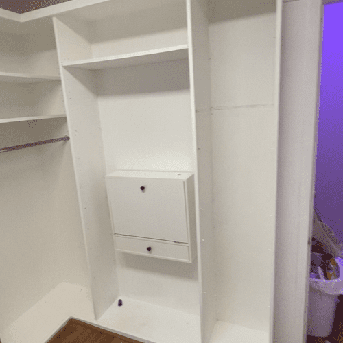 Closet and Shelving System Installation