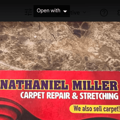 Avatar for Nathaniel Miller Carpet Repair & Stretching