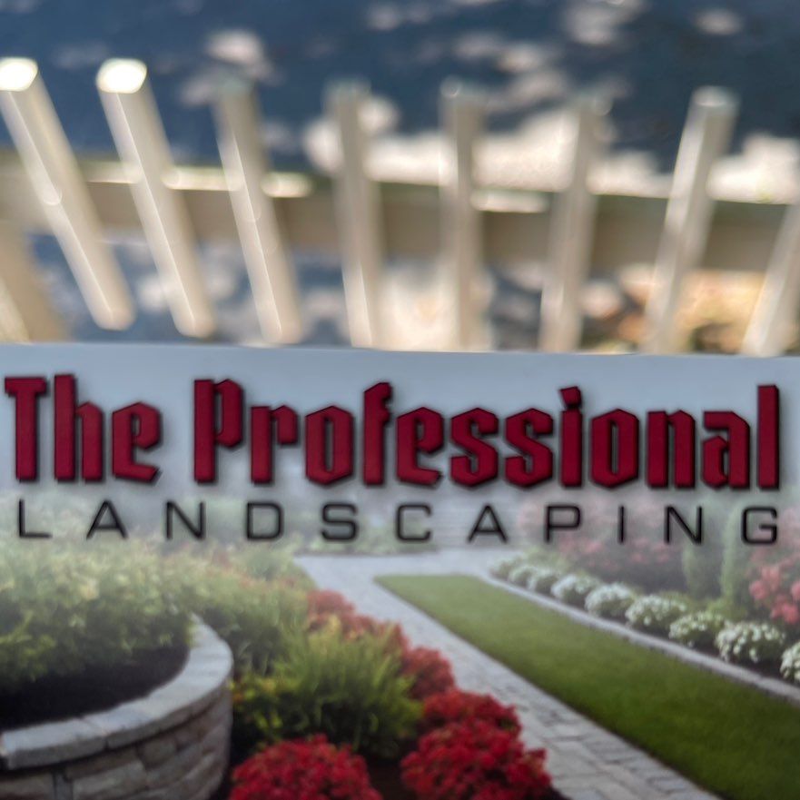 The professional landscaping