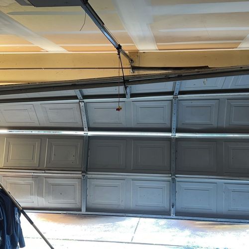 I had them repair my garage door and install a new