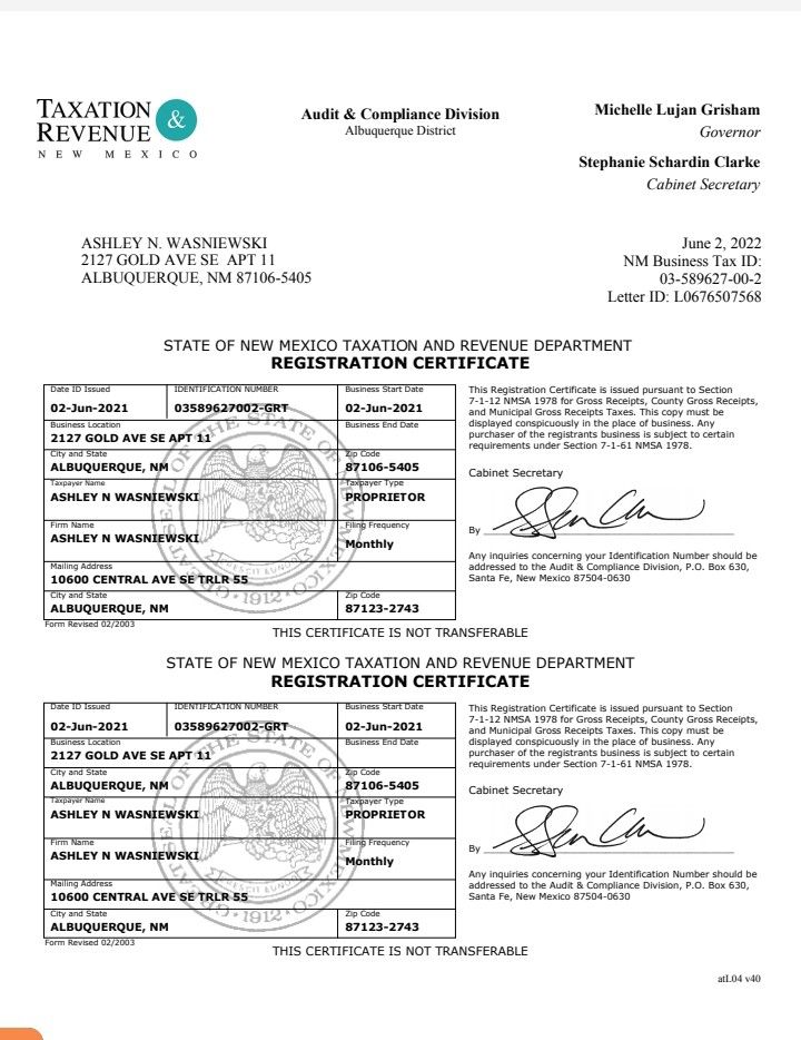 Business License
