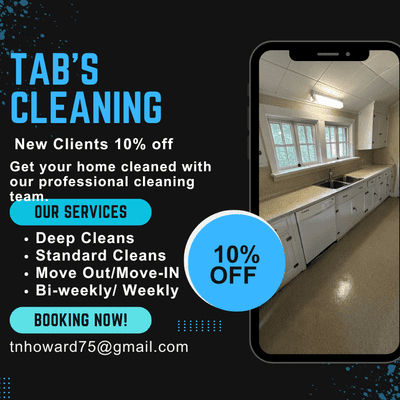 Avatar for Tab's Cleaning