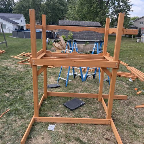 Play Equipment Construction and Assembly