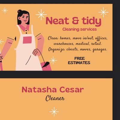 Avatar for Neat & Tidy cleaning services