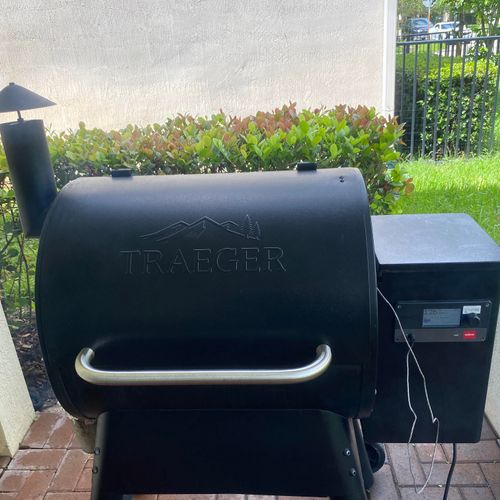 Traeger Grill (after)